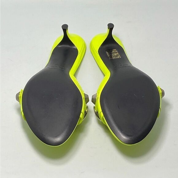 Balenciaga Women's Cagole Buckle Stud Slide Sandals size 38 - Picture 14 of 16